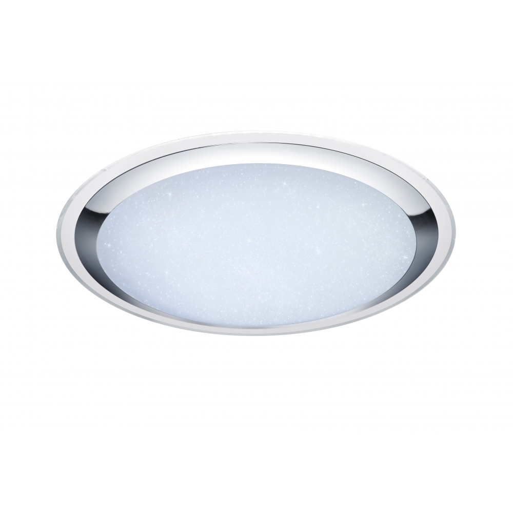 675610106 LED Deckenleuchte MIKO Deckenlampe 85 cm 95W Weiß  Starlight-Effect Fernbedienung